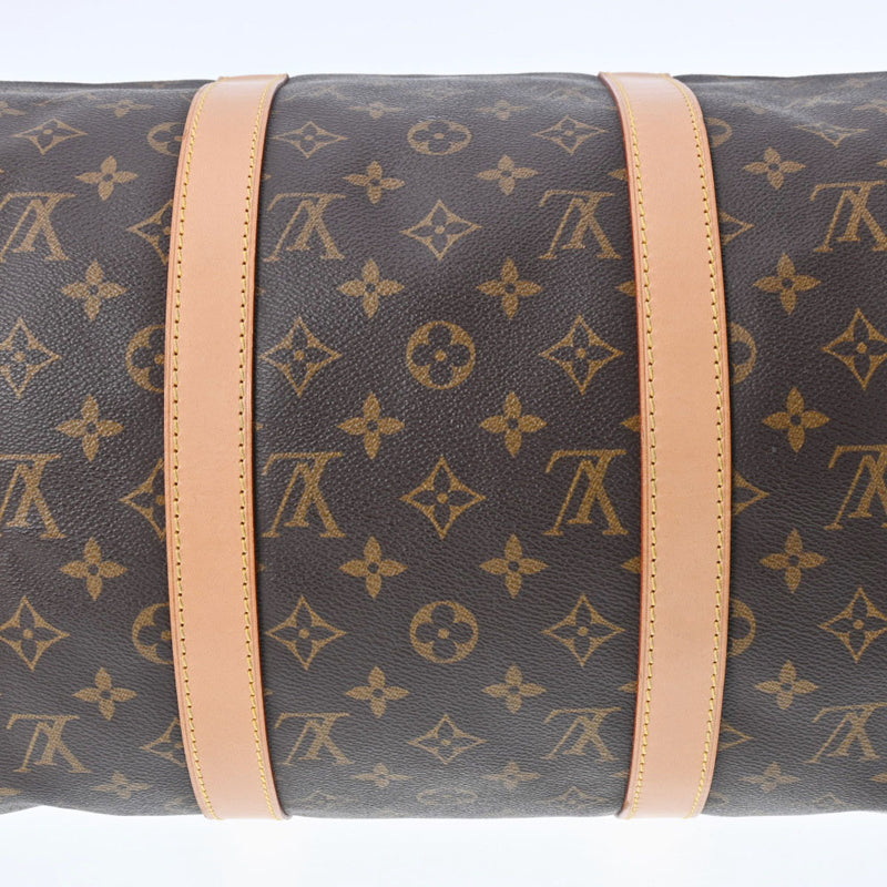 LOUIS VUITTON ルイヴィトン モノグラム キーポル50 ブラウン M41426  ユニセックス モノグラムキャンバス ボストンバッグ ABランク 中古 銀蔵