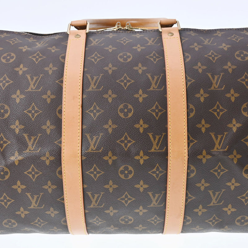 LOUIS VUITTON ルイヴィトン モノグラム キーポル50 ブラウン M41426  ユニセックス モノグラムキャンバス ボストンバッグ ABランク 中古 銀蔵