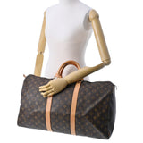 LOUIS VUITTON ルイヴィトン モノグラム キーポル50 ブラウン M41426  ユニセックス モノグラムキャンバス ボストンバッグ ABランク 中古 銀蔵