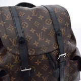 LOUIS VUITTON ルイヴィトン モノグラム マカサー クリストファー PM ブラウン M43735 メンズ モノグラムマカサー リュック・デイパック ABランク 中古 銀蔵