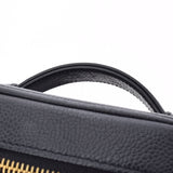 CHANEL シャネル 縦型バニティ ブラック ゴールド金具 レディース  キャビアスキン ハンドバッグ ABランク 中古 銀蔵