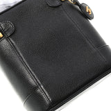 CHANEL シャネル 縦型バニティ ブラック ゴールド金具 レディース  キャビアスキン ハンドバッグ ABランク 中古 銀蔵