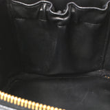 CHANEL シャネル 縦型バニティ ブラック ゴールド金具 レディース  キャビアスキン ハンドバッグ ABランク 中古 銀蔵