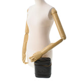 CHANEL シャネル 縦型バニティ ブラック ゴールド金具 レディース  キャビアスキン ハンドバッグ ABランク 中古 銀蔵