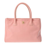 CHANEL シャネル エグゼクティブトート ピンク ゴールド金具 レディース  キャビアスキン トートバッグ Bランク 中古 銀蔵