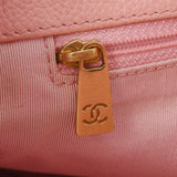 CHANEL シャネル エグゼクティブトート ピンク ゴールド金具 レディース  キャビアスキン トートバッグ Bランク 中古 銀蔵