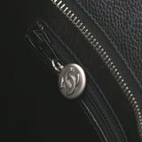 CHANEL シャネル 復刻トート ブラック シルバー金具 レディース キャビアスキン トートバッグ Aランク 中古 銀蔵