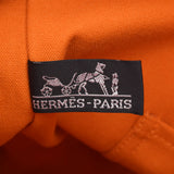 HERMES エルメス フールトゥ フールトゥカバス フレンチフェスティバル ハワイ限定 オレンジ ユニセックス キャンバス トートバッグ ABランク 中古 銀蔵