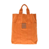 HERMES エルメス フールトゥ フールトゥカバス フレンチフェスティバル ハワイ限定 オレンジ ユニセックス キャンバス トートバッグ ABランク 中古 銀蔵