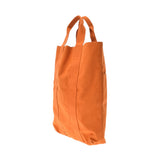 HERMES エルメス フールトゥ フールトゥカバス フレンチフェスティバル ハワイ限定 オレンジ ユニセックス キャンバス トートバッグ ABランク 中古 銀蔵