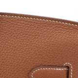 HERMES エルメス バーキン 35 ゴールド パラジウム金具 □N刻印(2010年頃) ユニセックス トゴ ハンドバッグ Aランク 中古 銀蔵