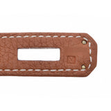 HERMES エルメス バーキン 35 ゴールド パラジウム金具 □N刻印(2010年頃) ユニセックス トゴ ハンドバッグ Aランク 中古 銀蔵