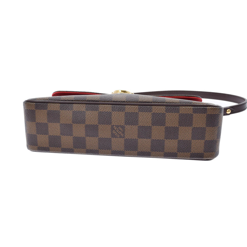 LOUIS VUITTON ルイヴィトン ダミエ ラヴェッロPM ブラウン N60007 ユニセックス ダミエキャンバス ショルダーバッグ Aランク 中古 銀蔵