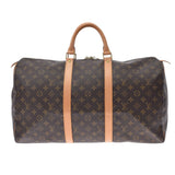 LOUIS VUITTON ルイヴィトン モノグラム キーポル50 ブラウン M41426  ユニセックス モノグラムキャンバス ボストンバッグ Aランク 中古 銀蔵