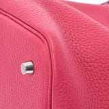 HERMES エルメス ピコタンロック MM エクラ ローズメキシコ シルバー金具 Y刻印(2020年頃) レディース トリヨンクレマンス スイフト ハンドバッグ Aランク 中古 銀蔵