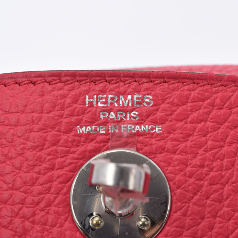 HERMES エルメス リンディミニ  ローズエクストリーム パラジウム金具 Y刻印(2020年頃) レディース トリヨンクレマンス 2WAYバッグ 未使用 銀蔵