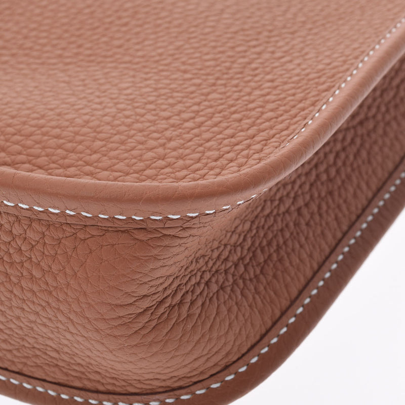 HERMES エルメス エヴリン TPM ゴールド ゴールド金具 U刻印(2022年頃) レディース トリヨンクレマンス ショルダーバッグ 新品 銀蔵