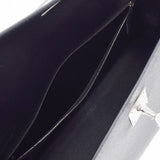 HERMES エルメス ケリー32 外縫い 黒 パラジウム金具 D刻印(2019年頃) レディース ヴォーエプソン 2WAYバッグ 未使用 銀蔵