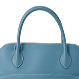 HERMES エルメス ボリード31  ブルージーン □N刻印(2010年頃) レディース トリヨンクレマンス ハンドバッグ Aランク 中古 銀蔵