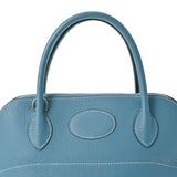 HERMES エルメス ボリード31  ブルージーン □N刻印(2010年頃) レディース トリヨンクレマンス ハンドバッグ Aランク 中古 銀蔵