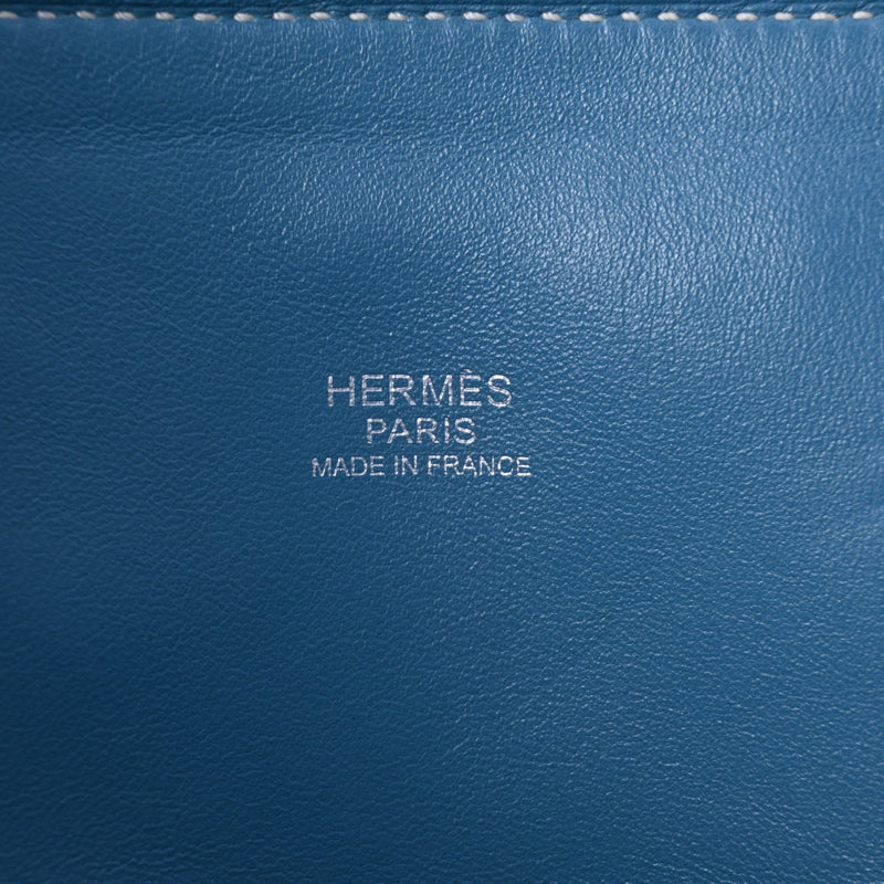 HERMES エルメス ボリード31  ブルージーン □N刻印(2010年頃) レディース トリヨンクレマンス ハンドバッグ Aランク 中古 銀蔵