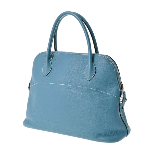 HERMES エルメス ボリード31  ブルージーン □N刻印(2010年頃) レディース トリヨンクレマンス ハンドバッグ Aランク 中古 銀蔵