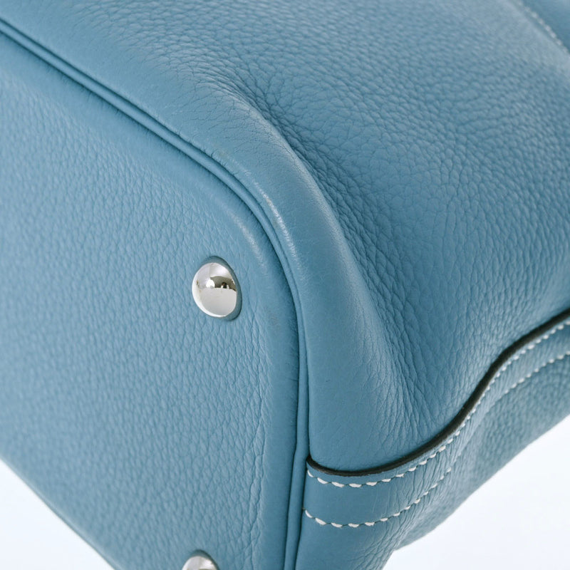 HERMES エルメス ボリード31  ブルージーン □N刻印(2010年頃) レディース トリヨンクレマンス ハンドバッグ Aランク 中古 銀蔵