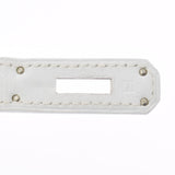 HERMES エルメス バーキン30 白 パラジウム金具 □J刻印(2006年頃) レディース トリヨンクレマンス ハンドバッグ Bランク 中古 銀蔵