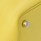 HERMES エルメス ピコタンロック PM  ライム シルバー金具 Y刻印(2020年頃) レディース トリヨンクレマンス  ハンドバッグ Aランク 中古 銀蔵
