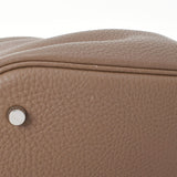 HERMES エルメス ピコタンGM エトゥープ シルバー金具 □M刻印(2009年頃) レディース トリヨンクレマンス ハンドバッグ ABランク 中古 銀蔵