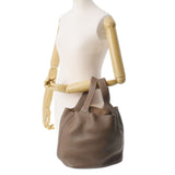 HERMES エルメス ピコタンGM エトゥープ シルバー金具 □M刻印(2009年頃) レディース トリヨンクレマンス ハンドバッグ ABランク 中古 銀蔵
