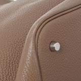 HERMES エルメス ピコタンGM エトゥープ シルバー金具 □M刻印(2009年頃) レディース トリヨンクレマンス ハンドバッグ ABランク 中古 銀蔵