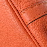 HERMES エルメス ピコタンロック MM  オレンジポピー シルバー金具 Y刻印(2020年頃) レディース トリヨンクレマンス ハンドバッグ Aランク 中古 銀蔵