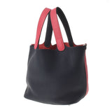 HERMES エルメス ピコタンロックMM カザック ローズエクストリーム シルバー金具 D刻印(2019年頃) レディース トリヨンクレマンス ハンドバッグ Aランク 中古 銀蔵