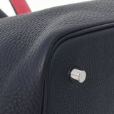 HERMES エルメス ピコタンロックMM カザック ローズエクストリーム シルバー金具 D刻印(2019年頃) レディース トリヨンクレマンス ハンドバッグ Aランク 中古 銀蔵