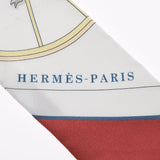 HERMES エルメス ツイリー SPRINGS SPRINGS BAGUE 新タグ ブラウン/ベージュ レディース シルク100％ スカーフ 未使用 銀蔵