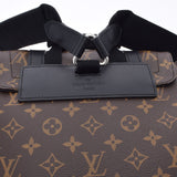 LOUIS VUITTON ルイヴィトン モノグラム マカサー クリストファー PM ブラウン M43735 メンズ モノグラムマカサー リュック・デイパック Aランク 中古 銀蔵