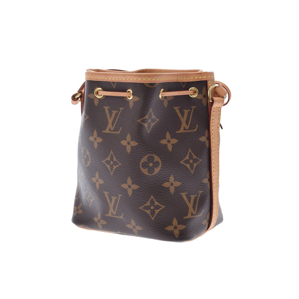 ルイヴィトンナノノエ 14145 ブラウン レディース モノグラム