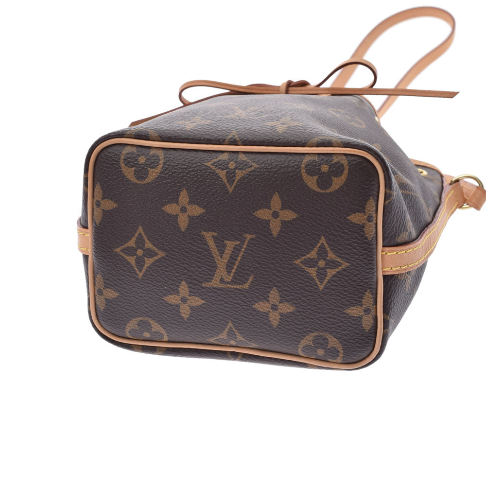 ルイヴィトンナノノエ 14145 ブラウン レディース モノグラム