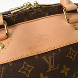 LOUIS VUITTON ルイヴィトン モノグラム アリゼ トロワ ポッシュ ブラウン M41391 ユニセックス モノグラムキャンバス ボストンバッグ ABランク 中古 銀蔵