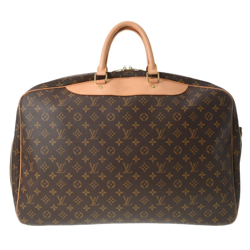 LOUIS VUITTON ルイヴィトン モノグラム アリゼ トロワ ポッシュ ブラウン M41391 ユニセックス モノグラムキャンバス ボストンバッグ ABランク 中古 銀蔵