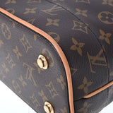 LOUIS VUITTON ルイヴィトン モノグラム キャリーオール MM ブラウン M43623 レディース モノグラムキャンバス ハンドバッグ ABランク 中古 銀蔵