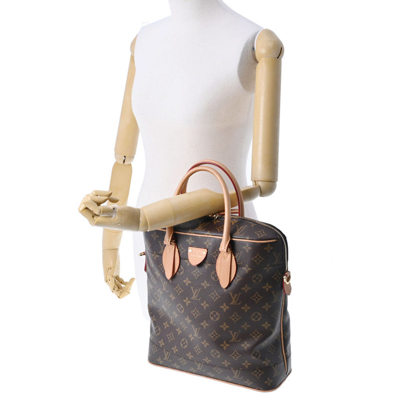 LOUIS VUITTON ルイヴィトン モノグラム キャリーオール MM ブラウン M43623 レディース モノグラムキャンバス ハンドバッグ ABランク 中古 銀蔵