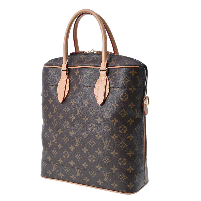 LOUIS VUITTON ルイヴィトン モノグラム キャリーオール MM ブラウン M43623 レディース モノグラムキャンバス ハンドバッグ ABランク 中古 銀蔵