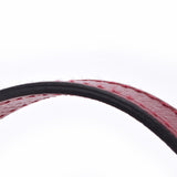 GUCCI グッチ ドラえもんコラボ  茶/ボルドー 647801 レディース PVC カーフ ショルダーバッグ Aランク 中古 銀蔵