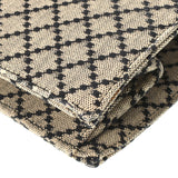 GUCCI グッチ ディアマンテ  ベージュ/黒 190630 レディース キャンバス/カーフ ハンドバッグ Bランク 中古 銀蔵