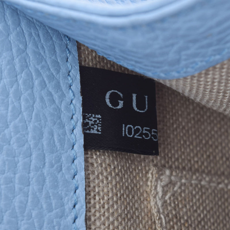 GUCCI グッチ インターロッキングG チェーンショルダーバッグ アウトレット 青 510304 レディース カーフ ショルダーバッグ Aランク 中古 銀蔵