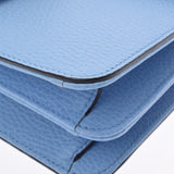 GUCCI グッチ インターロッキングG チェーンショルダーバッグ アウトレット 青 510304 レディース カーフ ショルダーバッグ Aランク 中古 銀蔵