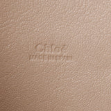 Chloe クロエ 白×ピンク×ゴールド メンズ レザー クラッチバッグ ABランク 中古 銀蔵