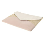 Chloe クロエ 白×ピンク×ゴールド メンズ レザー クラッチバッグ ABランク 中古 銀蔵